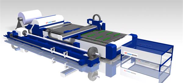 板管一體全自動(dòng)薄板切割柔性線