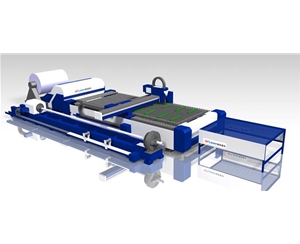 板管一體全自動(dòng)薄板切割柔性線